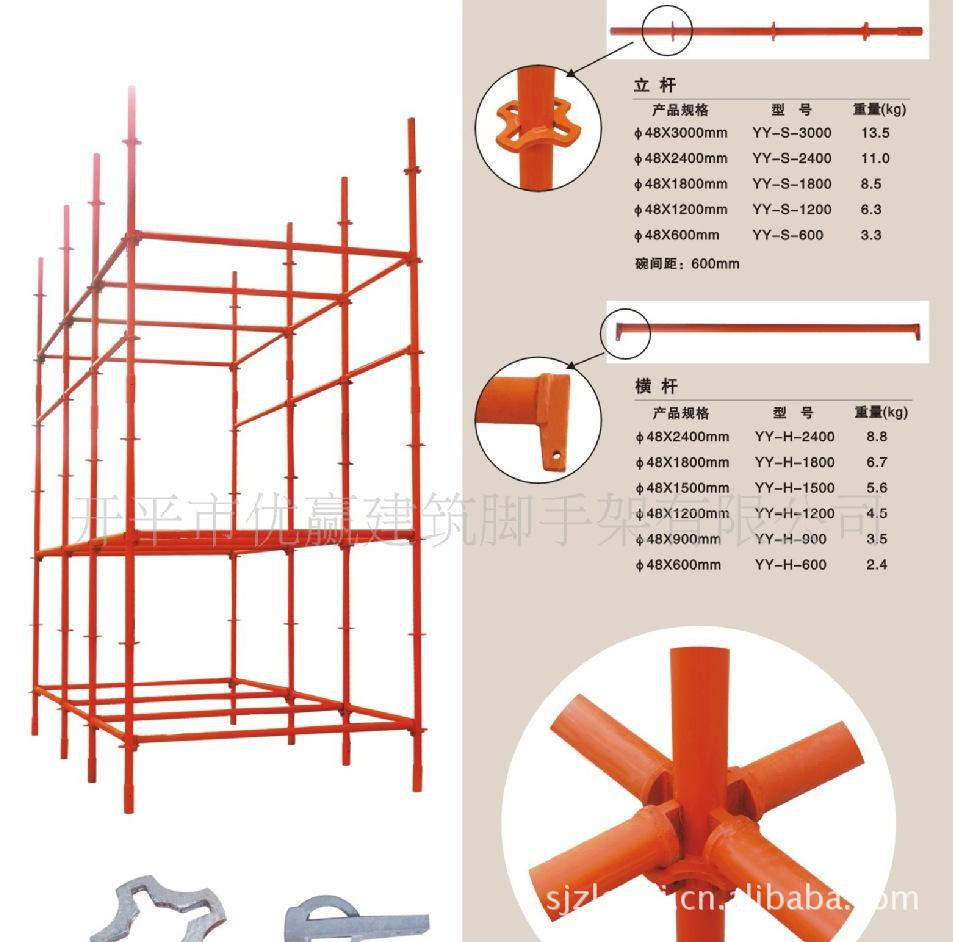 菊花盤式腳手架